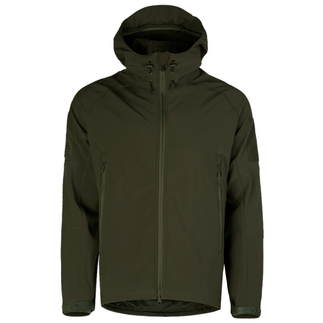 Куртка тактическая полевая износостойкая теплый верх для силовых структур M Олива TR_6593M - изображение 2