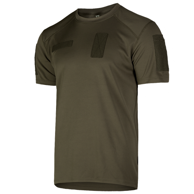 Футболка чоловіча тактична польова повсякденна футболка для спецсужб XXXL Оліва TR_5864XXXL - зображення 2