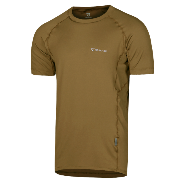 Футболка тактическая мужская летняя повседневная футболка для силовых структур M Койот TR_7137 (M) - изображение 1