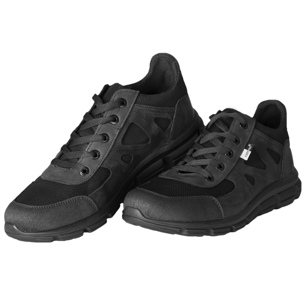 Кросівки тактичні зносостійкі польове взуття для спеціальних служб 39 Чорний TR_205939 - зображення 1