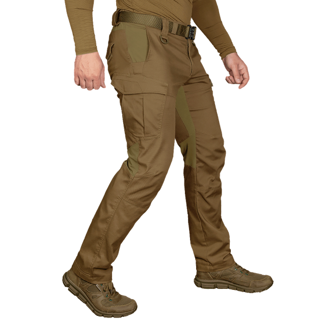 Штаны тактические полевые износостойкие штаны для силовых структур S Койот TR_7075S - изображение 2