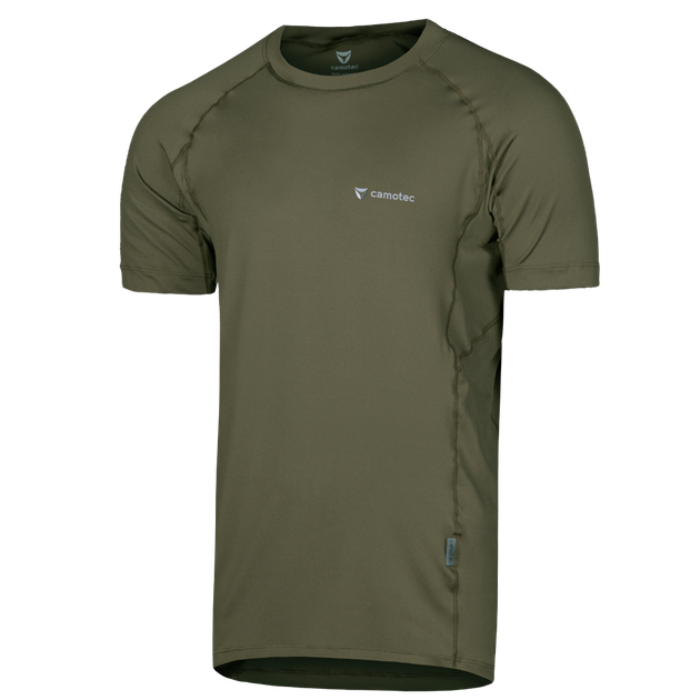 Футболка мужская тактическая полевая повседневная футболка для спецсужб (XL) Олива TR_7099 (XL) - изображение 1