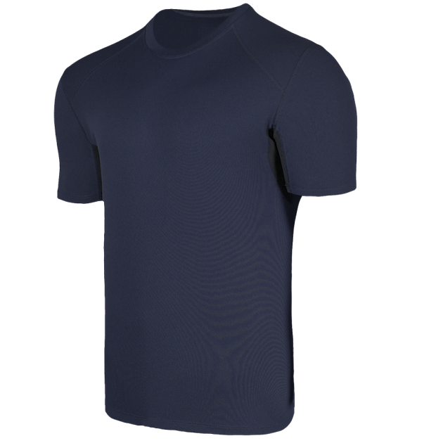 Футболка чоловіча тактична польова повсякденна футболка для спецсужб M Синій TR_1137M - зображення 1