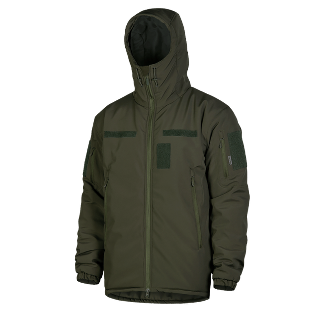 Куртка тактична зносостійка легка тепла куртка для спецслужб XL Олива TR_6613XL - зображення 1