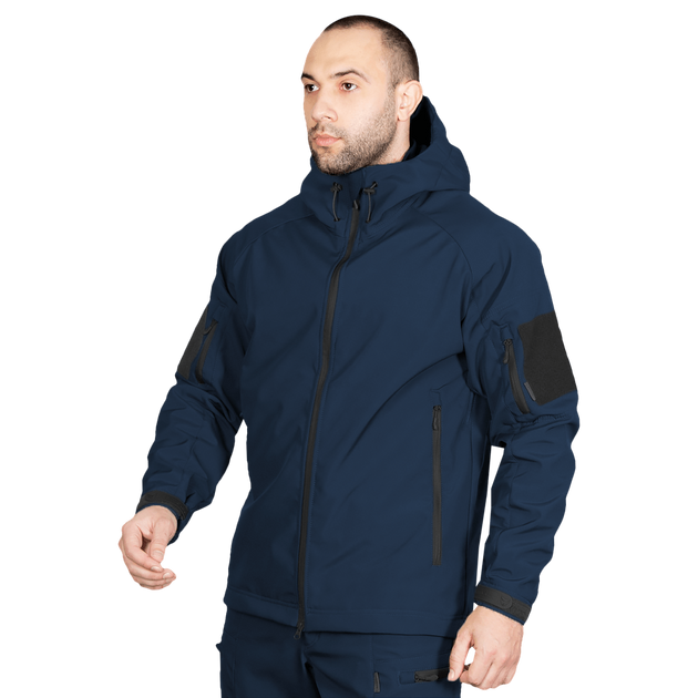 Куртка тактическая полевая износостойкая теплый верх для силовых структур XXXL Синий TR_7005XXXL - изображение 2