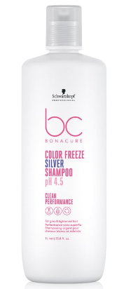 Шампунь для надання сріблястого відтінку Schwarzkopf Professional Bonacure Color Silver 1000 мл - Фото 1 Шампунь для надання сріблястого відтінку Schwarzkopf Professional Bonacure Color Silver 1000 мл - зображення 1