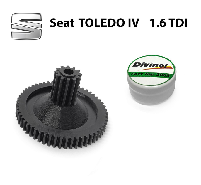 Головна шестерня клапана EGR SEAT Toledo IV 1.6 TDI 2012 до 2015 (03L131512) - зображення 1