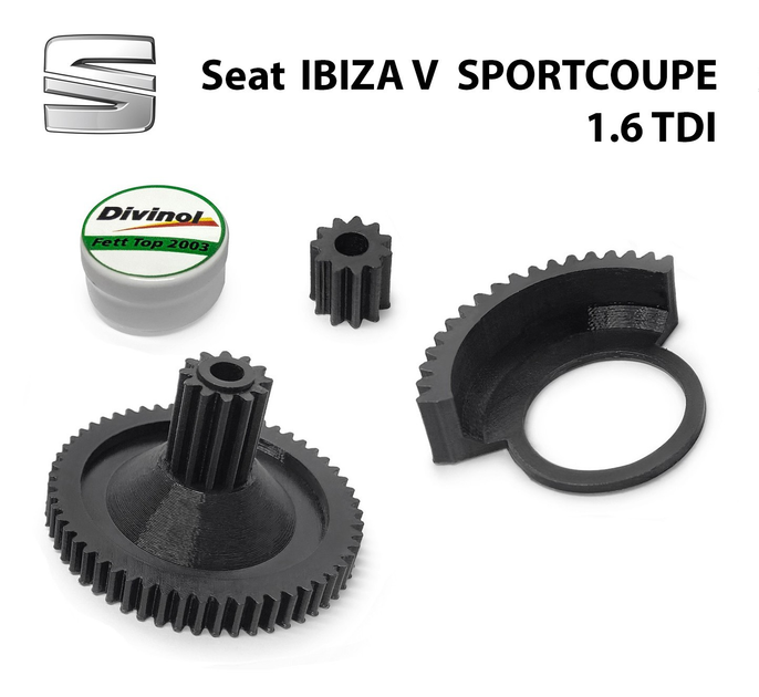 Ремкомплект Шестерні клапана EGR SEAT Ibiza V Sportcoupe 1.6 TDI 2009 до 2015 (03L131512) - зображення 1