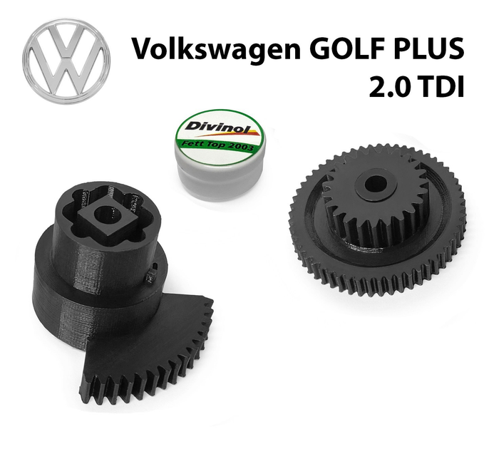 Ремкомплект Шестерні клапана EGR Volkswagen Golf Plus 2.0 TDI 2005-2013 (03G131501) - зображення 1