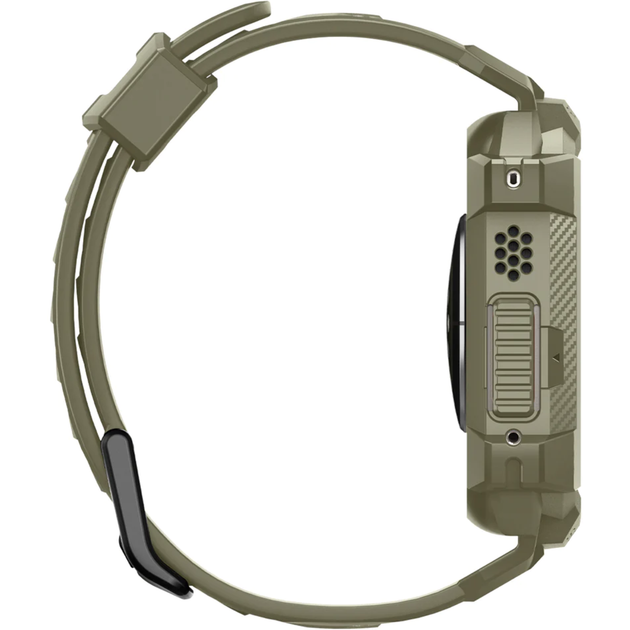 Чехол + ремешок для Apple Watch Spigen Rugged Case + Band for Watch 49 Ultra, Vintage Khaki (ACS05915) - Фото 4 Чехол + ремешок для Apple Watch Spigen Rugged Case + Band for Watch 49 Ultra, Vintage Khaki (ACS05915) - изображение 4