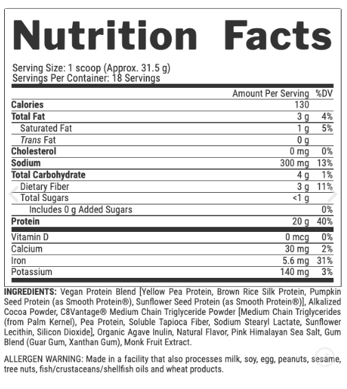 Изысканный растительный белок Plant Protein - 567g Cinnamon Cookies - изображение 2