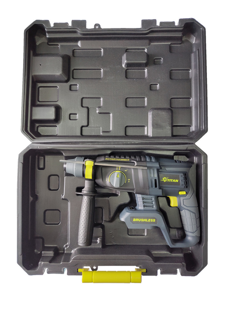 Перфоратор аккумуляторный Титан PRH 2621B-CORE BRUSHLESS (каркас) - изображение 3