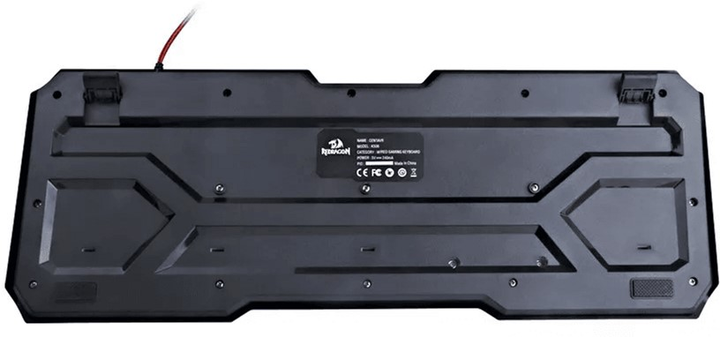 Клавіатура дротова Redragon Centaur K506 USB Black (RED-K506-1) - зображення 8