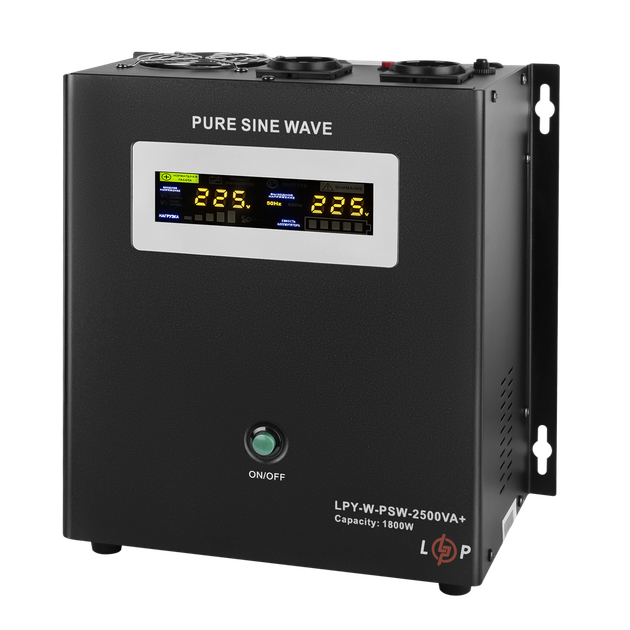 ИБП LogicPower LPY-W-PSW-2500VA+(1800Вт)10A/20A с правильной синусоидой 24В - Фото 2 ИБП LogicPower LPY-W-PSW-2500VA+(1800Вт)10A/20A с правильной синусоидой 24В - изображение 2
