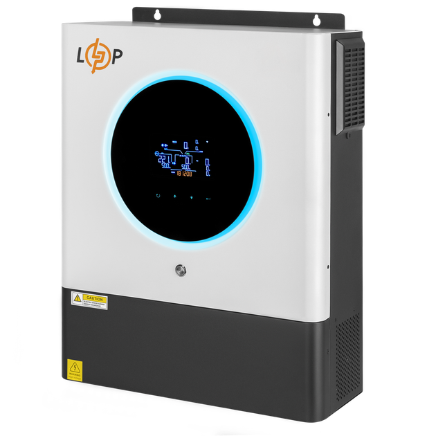 Гібридний сонячний інвертор (ДБЖ) LPW-MAXII-8000VA (8000Вт) MPPT 150A OFF GRID - зображення 3
