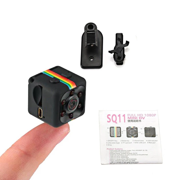 Бюджетна мини экшен камера SQ11 Черный – фото, отзывы, характеристики в ...