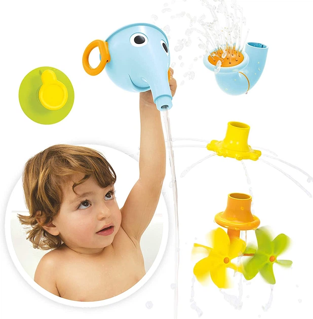 Zabawka wodna Yookidoo Jolly Elephant Blue (YKD40205) - obraz 9