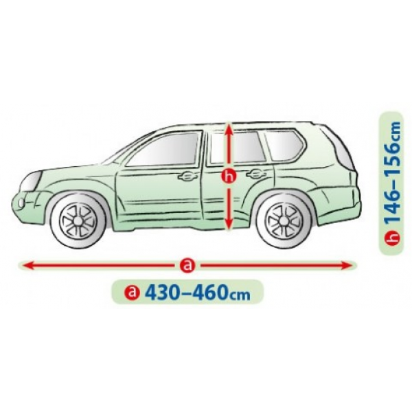Чохол-тент для автомобіля Kegel-blazusiak Mobile Garage розмір L SUV/Off Road (5-4122-248-3020) - зображення 2