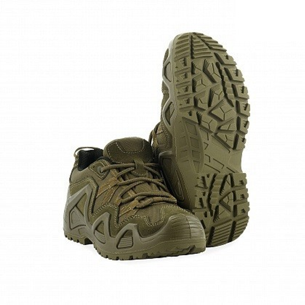 Кроссовки тактические демисезонные M-Tac Alligator Olive Размер 44 (28.5 см) водоотталкивающие - изображение 1