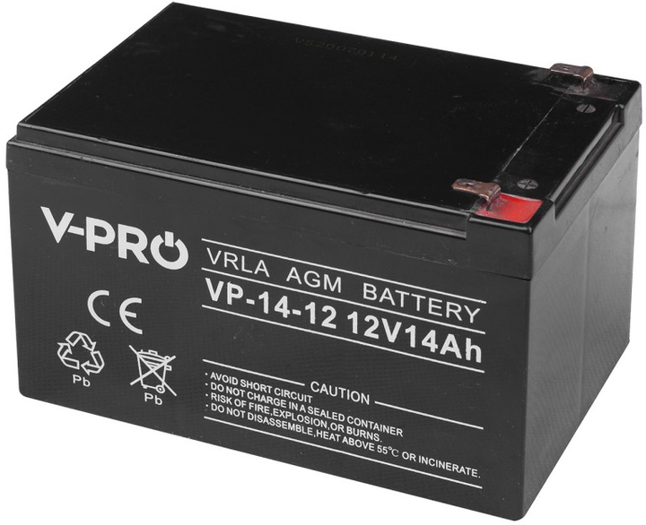 Аккумуляторная батарея Volt Polska AGM VPRO 12V 14 Ah VRLA – фото ...