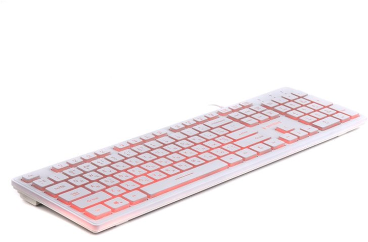 Клавіатура дротова Gembird KB-UML3-01-W-UA USB (EN/RU/UA) (8716309923507) - зображення 4