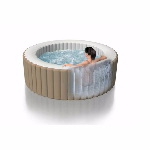 Надувной джакузи Intex 28426 (196-71 см) PureSpa Bubble Massage 