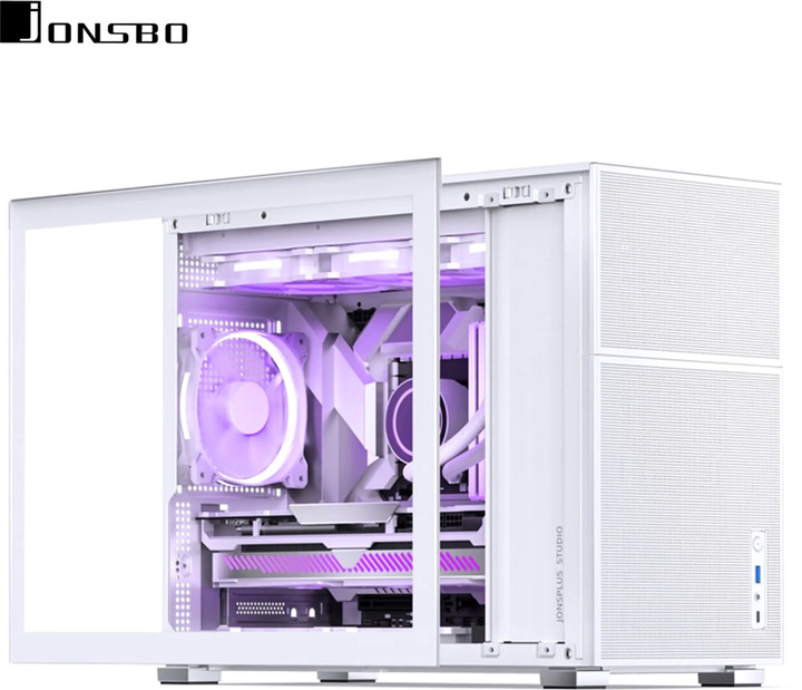 【PCケース】Jonsbo D31 Standard White Jonsbo D31 STD White | PCパーツ,PCケース,Micro-ATX対応ケース