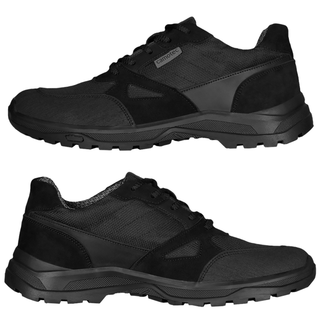 Кросівки тактичні зносостійкі польове взуття для спеціальних служб 45 Чорний (OPT-38981) - зображення 2