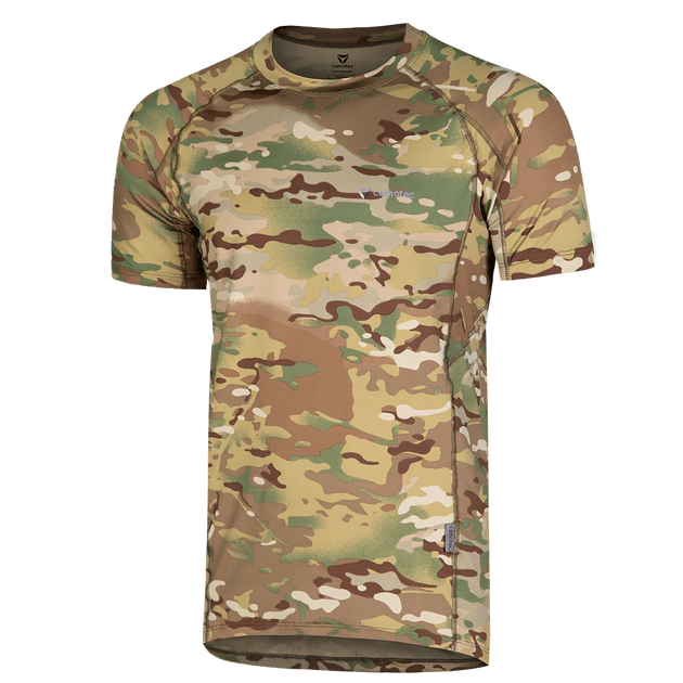 Футболка мужская тактическая полевая повседневная футболка для спецсужб (M) Multicam (OPT-9331) - изображение 1