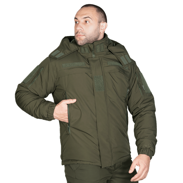 Куртка тактическая полевая износостойкая теплый верх для силовых структур S Олива (OPT-49861) - изображение 2