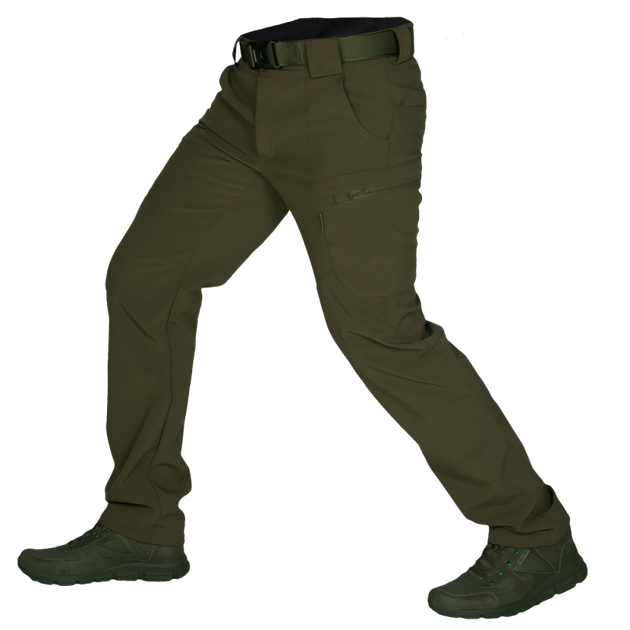 Штаны тактические полевые износостойкие штаны для силовых структур L Олива (OPT-30401) - изображение 1