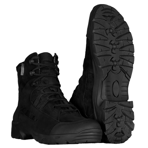 Ботинки тактические мужские износостойкие полевые берцы для силовых структур 41 Черный (OPT-43441) - изображение 1