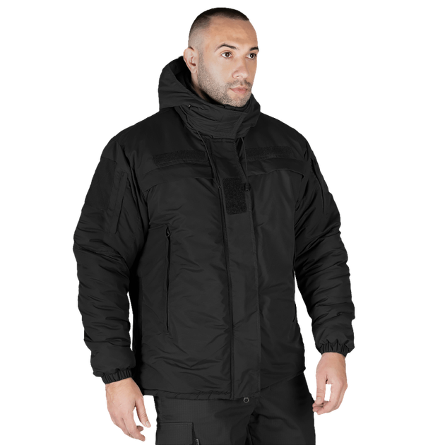 Куртка тактична зносостійка польова теплий верх для силових структур S Чорний (OPT-46521) - зображення 2
