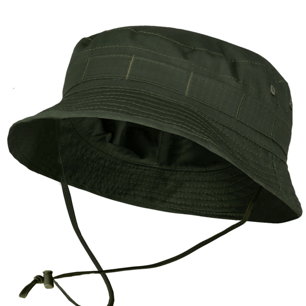 Панама тактическая универсальная маскировочный головной убор для спецслужб 61 Олива (OPT-5201) - изображение 1