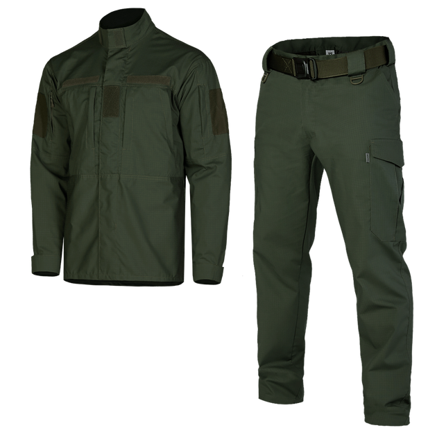 Костюм тактический полевой износостойкий дышащий костюм для рыболовли и охоты XXL-Long Олива (OPT-43191) - изображение 1