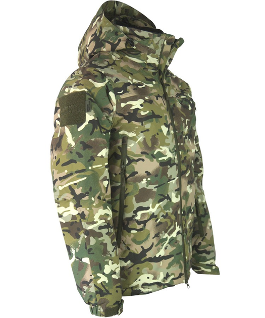 Куртка тактична зносостійка легка тепла куртка для спецслужб L мультікам (OPT-44941) - зображення 1