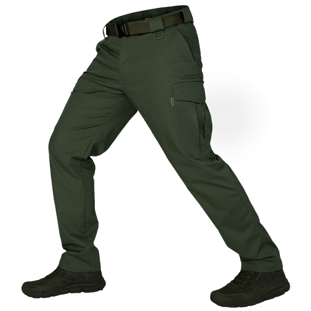 Штани тактичні чоловічі зносостійкі похідні штани для силових структур KOMBAT XXXL-Long Олива (OPT-19351) - зображення 1