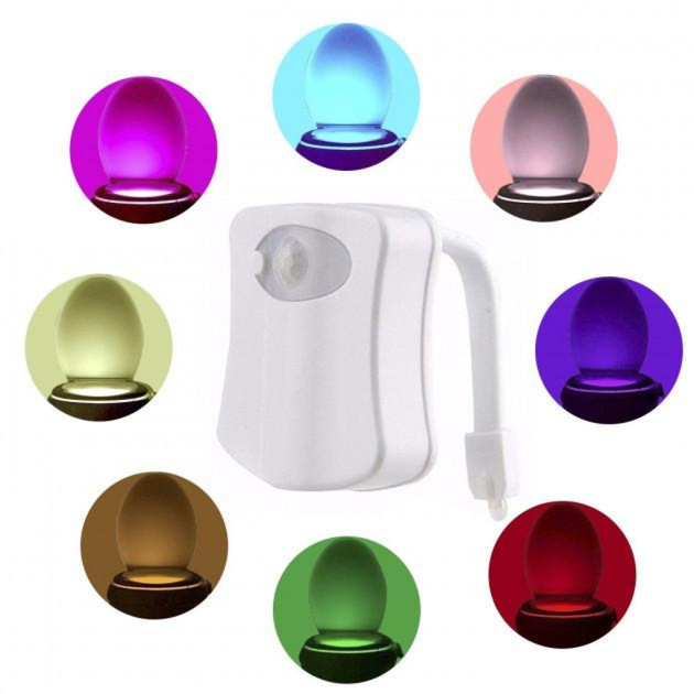 LED подсветка для унитаза с датчиком движения (720443919462) – фото ...