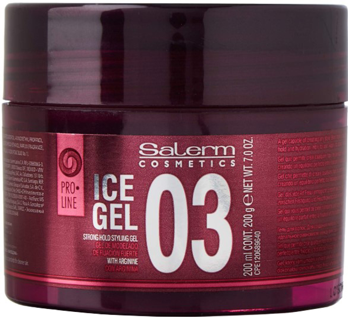 Гель для волосся Salerm Cosmetics Proline Ice Gel 03 200 мл (8420282038898) - зображення 1