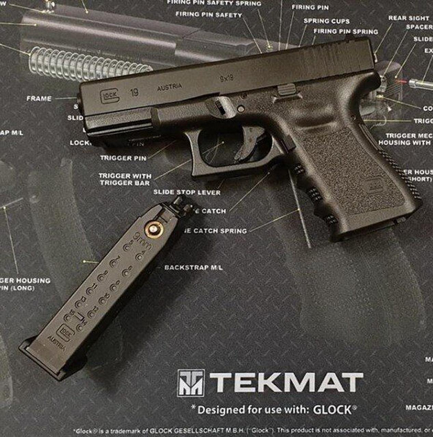 Килимок TekMat для чищення зброї Glock - зображення 2