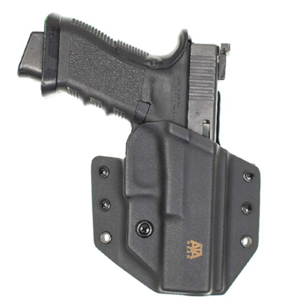 Кобура ATA-GEAR Hit Factor v.1 Glock 43/43X (правша/шульга) Black (HF1GL43R-BK) - зображення 1