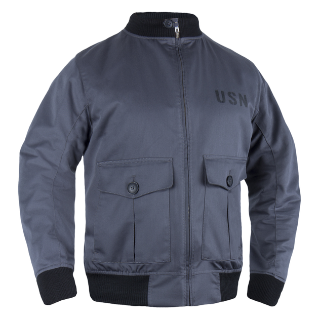 Куртка-бомбер P1G USN-37J1 Pilot Jacket Graphite S (UA281-299608-GT) - изображение 1