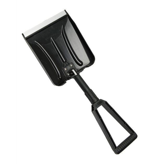Лопата складана Sturm Mil-Tec ABS Foldable Snow Shovel Black (15526300) - зображення 1