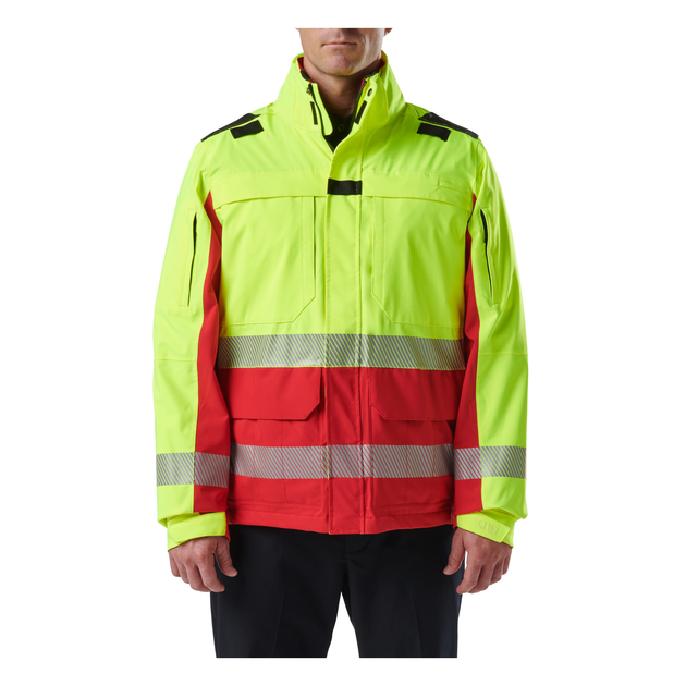 Куртка штормова 5.11 Tactical Responder HI-VIS Parka 2.0 Range Red S (48379-477) - зображення 1