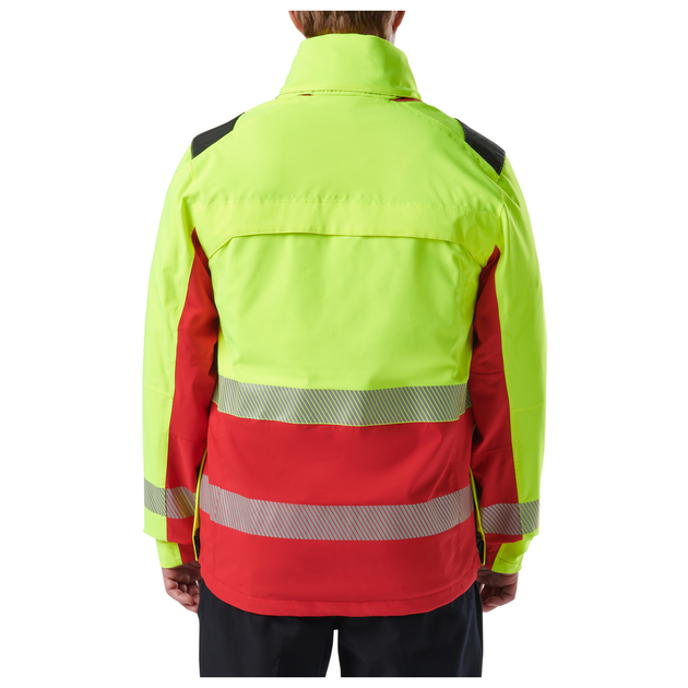 Куртка штормова 5.11 Tactical Responder HI-VIS Parka 2.0 Range Red S (48379-477) - зображення 2