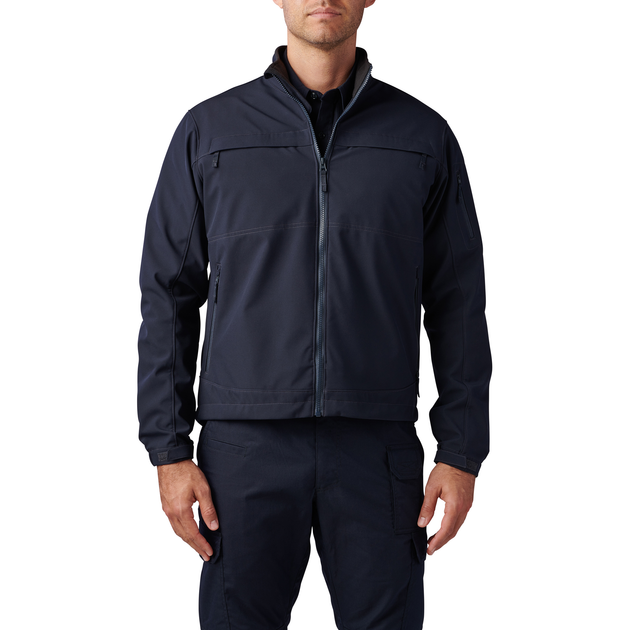 Куртка демісезонна 5.11 Tactical Chameleon Softshell Jacket 2.0 Dark Navy L (48373-724) - зображення 1