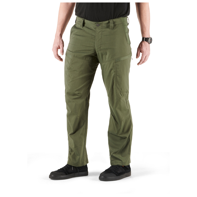 Штани тактичні 5.11 Tactical APEX PANTS TDU Green W40/L34 (74434-190) - изображение 1