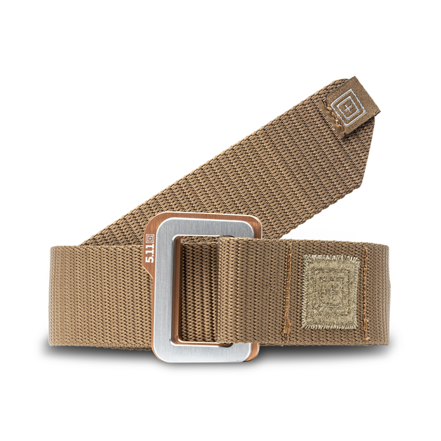 Пояс тактичний 5.11 Tactical TRAVERSE DOUBLE BUCKLE BELT Kangaroo XL (59510-134) - зображення 1