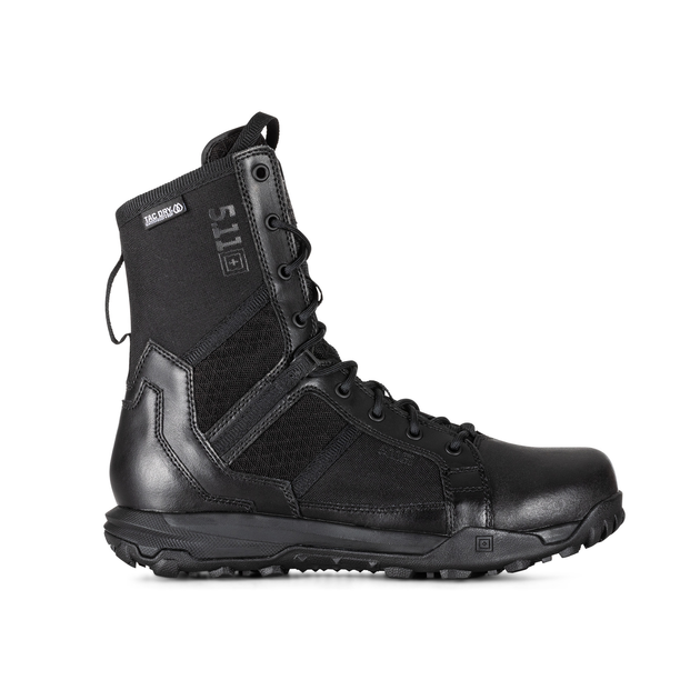 Ботинки тактические 5.11 Tactical A/T 8 Waterproof Side Zip Boot Black 9 US/EU 42.5 (12444-019) - изображение 1