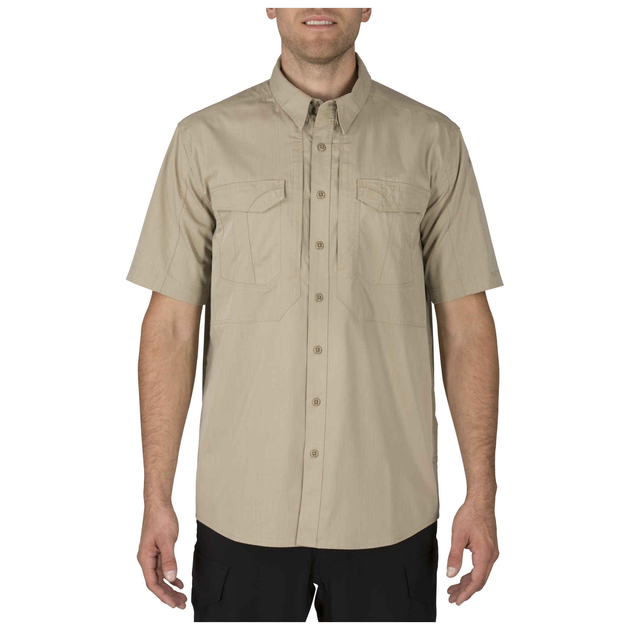 Сорочка тактична з коротким рукавом 5.11 Tactical Stryke Shirt - Short Sleeve Khaki M (71354-055) - изображение 1